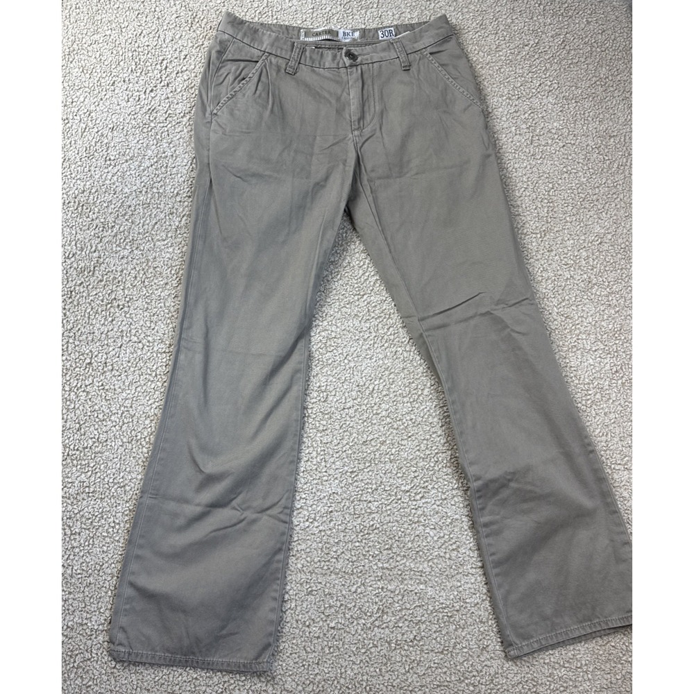 BKE BUCKLE Carter Casual Men's 30x32 Tan Khaki Carter Pants Cotton Chino